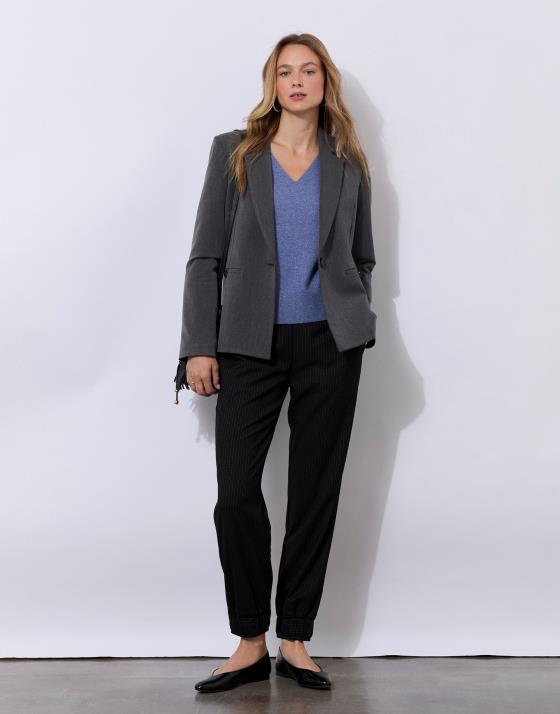 Veste tailleur unie