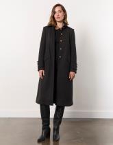 Manteau long uni