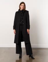 Manteau long uni