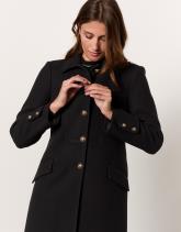 Manteau long uni