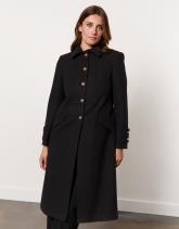 Manteau long uni