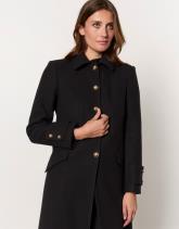Manteau long uni
