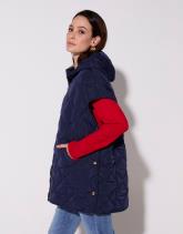 Manteau mi-long uni