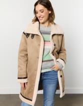 Manteau long uni