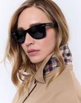 Imperméable mi-long uni