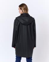 Imperméable mi-long uni