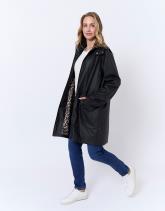 Imperméable mi-long uni