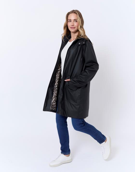 Imperméable long uni