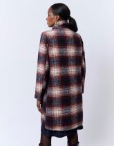 Manteau à carreaux