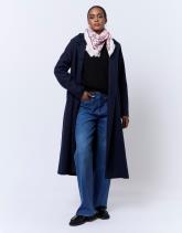 Redingote longue unie