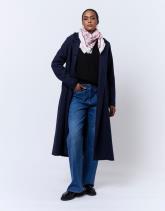 Redingote longue unie