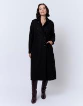 Redingote longue unie