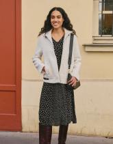 Blouson court uni