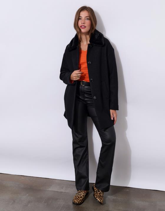 Manteau uni