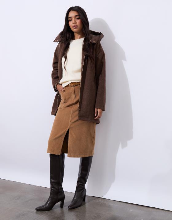 Manteau uni