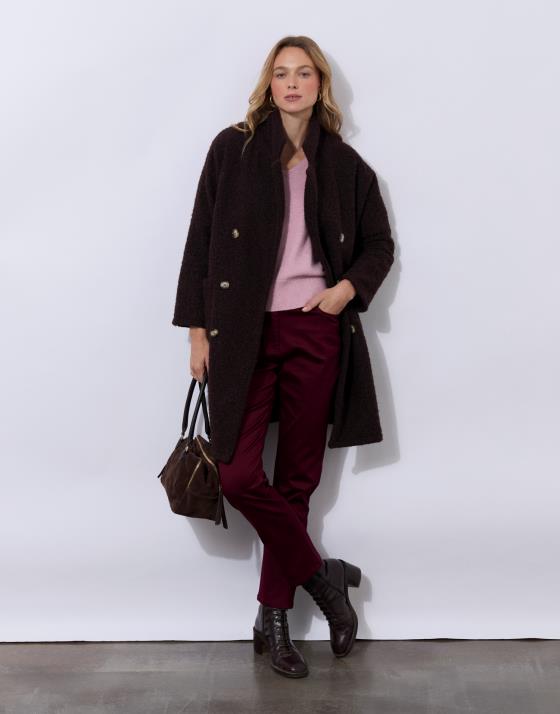 Manteau uni