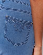 Jean cropped droit