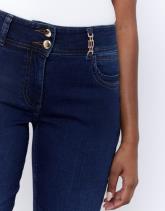 Jean long droit en denim