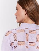 Chemisier manches longues uni