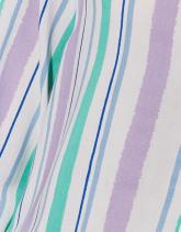 Blouse manches longues à fines rayures