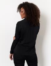 Chemisier manches longues uni