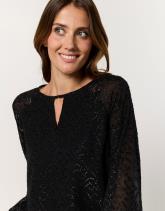 Blouse manches longues unie