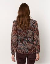 Blouse manches longues imprimée