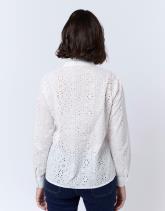 Blouse manches longues unie