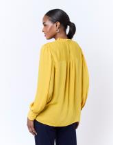 Chemisier manches longues uni