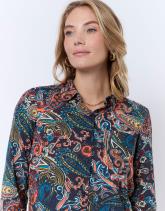Chemisier manches longues imprimé