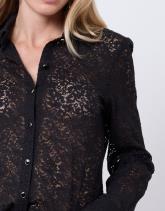 Chemisier manches longues uni