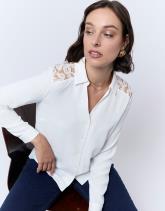 Chemisier manches longues uni