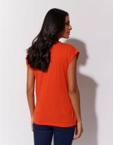 Top manches courtes uni