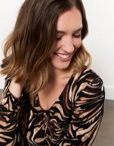 Top manches longues imprimé