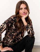 Top manches longues imprimé