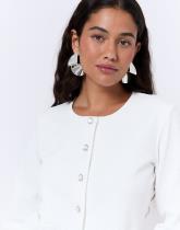 Gilet manches 3/4 uni