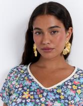 T-Shirt manches courtes imprimé à fleurs