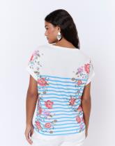 T-Shirt manches courtes rayé