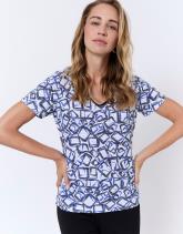 T-Shirt manches courtes imprimé graphique