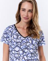 T-Shirt manches courtes imprimé graphique