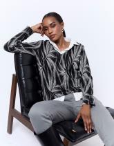 Top manches longues imprimé