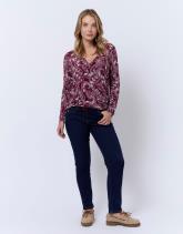 Top manches longues imprimé