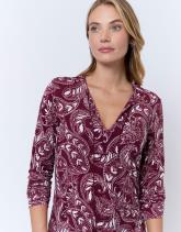 Top manches longues imprimé