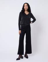 Top manches longues brillante