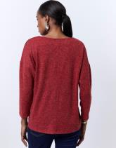 Top manches 3/4 color bloc