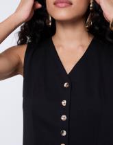 Gilet sans manches uni