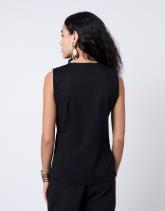 Gilet sans manches uni