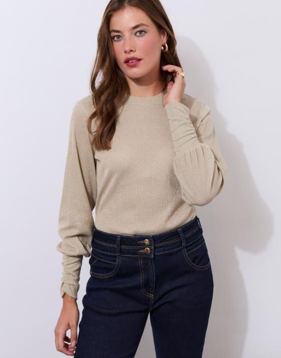 Top manches longues uni