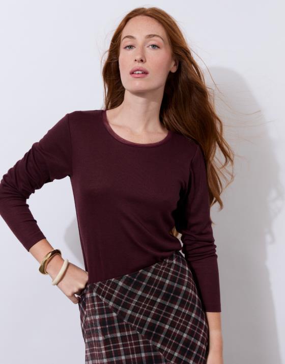 Sous-pull manches longues uni