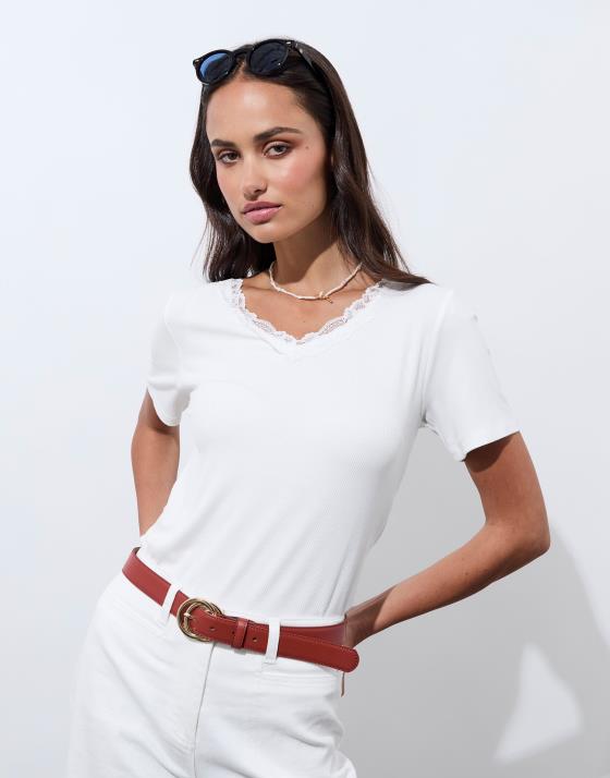 T-Shirt manches courtes uni